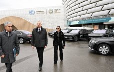 İlham Əliyev Bakı Olimpiya Stadionunda - FOTO/VİDEO