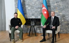 Zelenski İlham Əliyevə təşəkkür etdi - FOTO