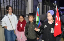 Kəlbəcər şəhərinə növbəti köç karvanı yola salındı - FOTO
