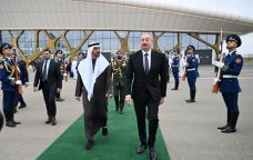 BƏƏ Prezidentinin Azərbaycana rəsmi səfəri başa çatdı – FOTO