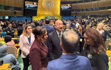 Prezident və birinci xanım BMT sessiyası çərçivəsində yüksəksəviyyəli müzakirələrdə iştirak etdilər - VİDEO