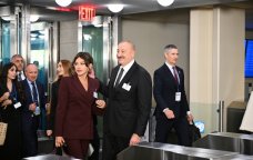 Prezident və birinci xanım BMT-nin mənzil qərargahında – FOTO/VİDEO