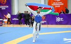 Taekvondo millimiz III MDB Oyunlarını 22 medalla başa vurdu - FOTO/VİDEO