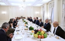 İtaliya Prezidentinin şərəfinə rəsmi ZİYAFƏT VERİLDİ
