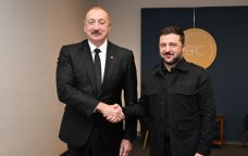 İlham Əliyev Zelenski ilə GÖRÜŞDÜ - FOTO/VİDEO