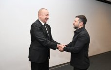 Zelenski humanitar yardıma görə İlham Əliyevə TƏŞƏKKÜR ETDİ