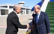 Ersin Tatar Azərbaycana gəldi - FOTO