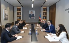 Ceyhun Bayramov TÜRKPA-nın yeni baş katibi ilə görüşdü - FOTO