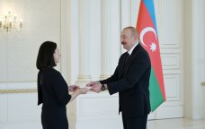 Prezident Fransanın yeni səfirinin etimadnaməsini qəbul etdi – FOTO/VİDEO