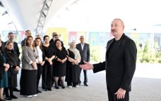 Prezident: “Zəngəzur və Araz dəhlizi buradan keçəcək” – VİDEO