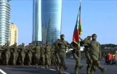 DTX-nin “Qartal” xüsusi təyinatlıları hərbi paradda - VİDEO