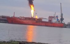 SON DƏQİQƏ! Rusiya Türkiyənin qaz tankerinə PUA zərbəsi endirdi – VİDEO