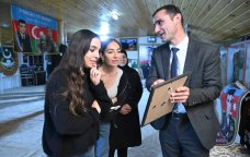 Leyla Əliyeva və Arzu Əliyeva Astarada Pəncəli Teymurovun ailəsini ziyarət etdilər - FOTO