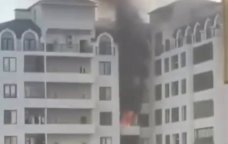 Bakıda çoxmərtəbəli binada YANĞIN – VİDEO/YENİLƏNİB