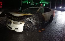 Göygöldə "BMW" alışıb yandı – FOTO/VİDEO