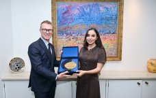 Leyla Əliyeva ÜST-nin Avropa üzrə Regional Ofisinin xüsusi nümayəndəsi ilə görüşüb - FOTO