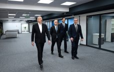 Prezident Qarabağ Universitetinin Biznes və iqtisadiyyat fakültəsinin binasının AÇILIŞINDA - FOTO
