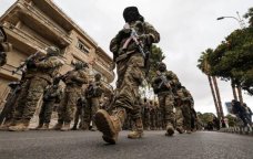 PKK-dan azad olunan Hələbdə hərbi parad keçirildi - VİDEO