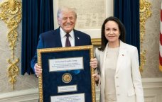 Nobel Sülh Mükafatı Trampa verildi &ndash; FOTO