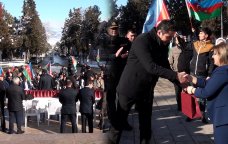 Xankəndidə TARİXİ GÜN &ndash; Onlar doğma yurdlarına qovuşdu &ndash; VİDEO