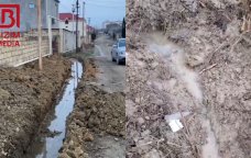 Masazırda içməli su aylardır küçələrə AXIR - Su Ehtiyatları Agentliyi problemi niyə HƏLL etmir? &ndash; VİDEO