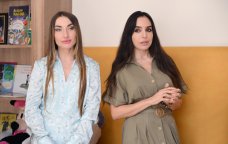 Leyla Əliyeva və Alena Əliyeva GƏNCƏDƏ - VİDEO