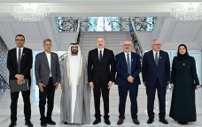 Ərəb Parlamentinin prezidenti İlham Əliyevin qəbulunda &ndash; FOTO