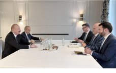 İlham Əliyev Münxendə &ldquo;Oracle&rdquo; korporasiyasının baş icraçı direktoru ilə görüşüb