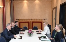 İlham Əliyev Münxendə Kaya Kallasla görüşüb - FOTO/VİDEO