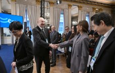 İlham Əliyev Münxendə Trans-Xəzər əməkdaşlığına dair panel iclasda İŞTİRAK ETDİ - FOTO