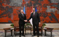 İlham Əliyevin "X"dəki hesabında Vuçiçlə görüşü ilə bağlı paylaşım edilib - FOTO