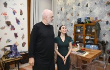 Leyla Əliyeva Tiranada Albaniyanın Baş naziri Edi Rama ilə görüşüb - FOTO
