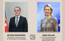 Ceyhun Bayramovla Kaya Kallas bölgədəki hərbi gərginliyi müzakirə ETDİ