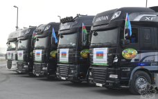 Azərbaycandan İrana növbəti humanitar yardım yola salınır - FOTO