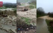 Körpülər uçdu, yol bağlandı – Qubada son VƏZİYYƏT – VİDEO - ÖZƏL