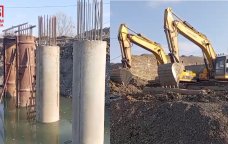 Xaçmazdakı qəzalı körpü YENİLƏNİR &ndash; VİDEO
