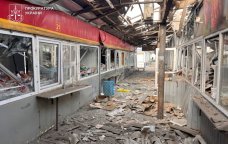 Rusiya ordusu Nikopolda bazarı vurdu: 5 ölü, çoxlu yaralı var - FOTO