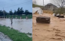 Qusar rayonunda son iki gündə yağan güclü yağışların vurduğu ziyan - VİDEO