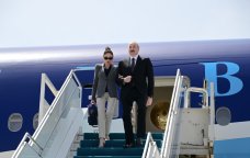 Prezident və birinci xanım Türkiyəyə səfərə getdilər – FOTO/VİDEO