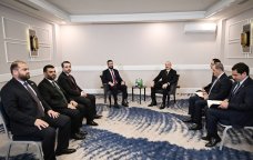 İlham Əliyev Suriya lideri ilə görüşdü &ndash; FOTO/VİDEO