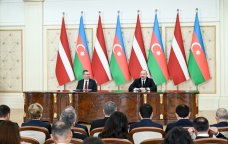 Prezidentlə latviyalı həmkarının görüşündən növbəti PAYLAŞIM - VİDEO