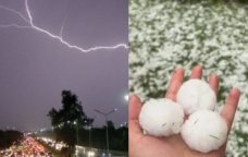 Sabahın havası: Şimşək çaxacaq, dolu düşəcək