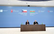 Qəbələdə Azərbaycan-Çexiya biznes-forumu keçirildi - FOTO