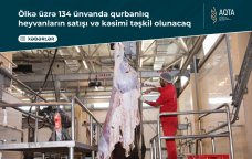 Qurbanlıq heyvanların satışı və kəsimi xidmətləri göstəriləcək ünvanların SİYAHISI