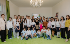 Leyla Əliyeva və Alona Əliyeva Sosial Reabilitasiya Mərkəzində - FOTO