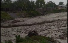 Dağlara leysan yağdı, çaya bir neçə metr hündürlükdə lil qatı gəldi - FOTO/VİDEO