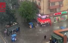 Bakıda güclü dolu yağdı &ndash; ANBAAN VİDEO