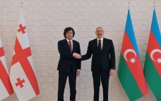 İrakli Kobaxidze Azərbaycan Prezidentini təbrik edib