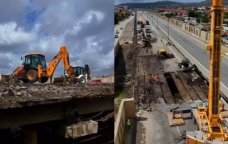 Bakıda yeni körpü tikilir - VİDEO