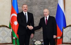 İlham Əliyev Vladimir Putini TƏBRİK edib